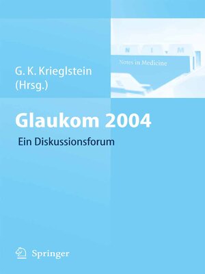 cover image of Glaukom 2004